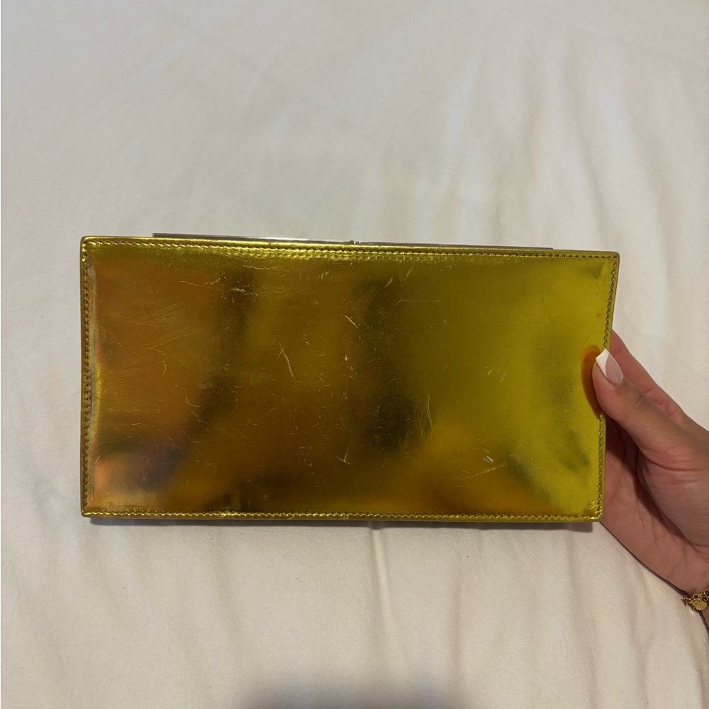 Jimmy Choo Gold Clutch